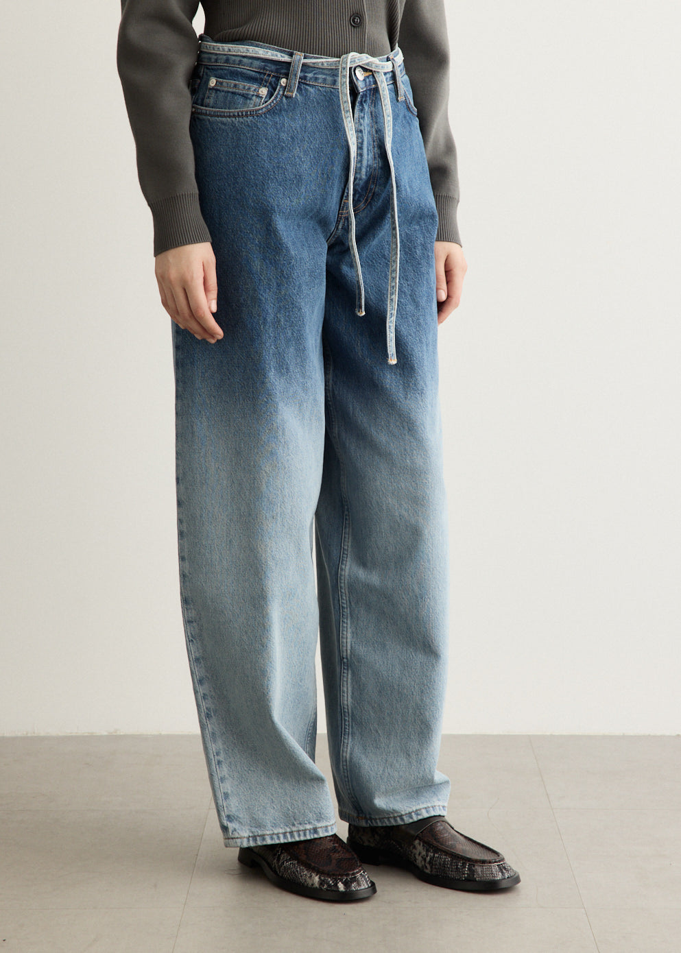 Saharper Belt Jeans