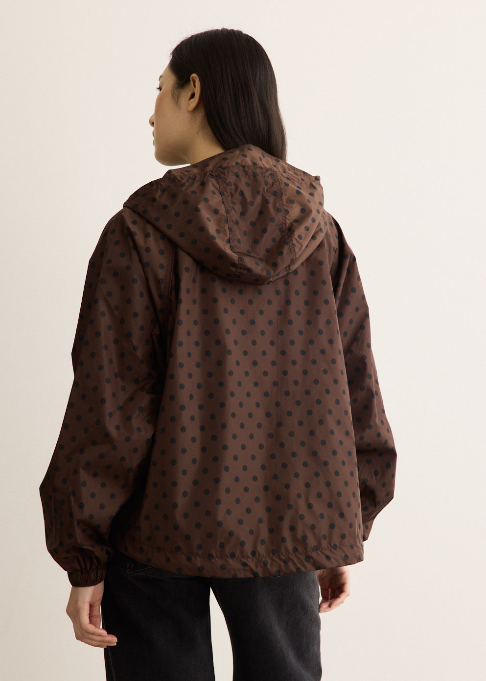 Printed Flyweight Nylon Jacket