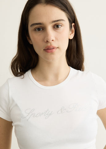 Signature Logo Krystal T-Shirt