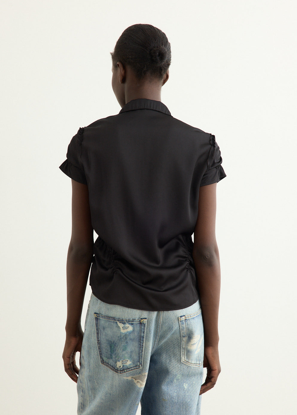 Incu Exclusive Wrinkle Half Sleeve Shirt