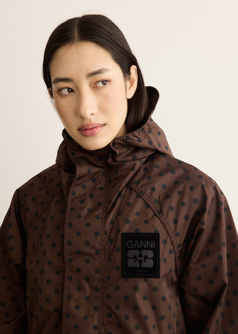 Printed Flyweight Nylon Jacket