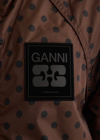 Printed Flyweight Nylon Jacket