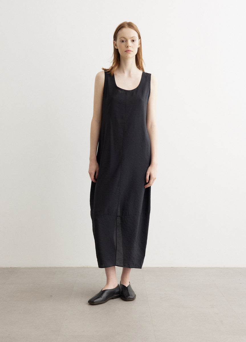 Ojos] Knit Hoodie Sleeveless Dress