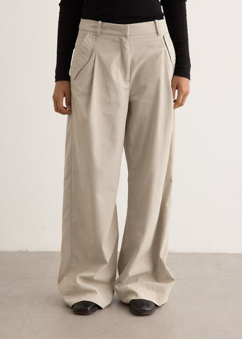 Utility Pleat Pants