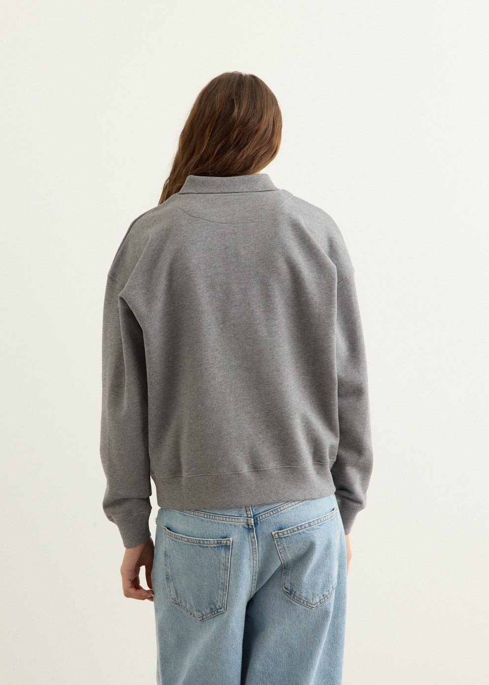 Baby Fox Half Zipped Sweatshirt