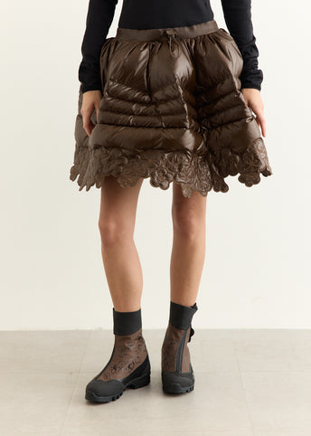 x Cecilie Bahnsen Elena Down Skirt