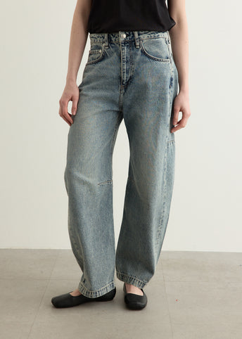 Charlie High-Rise Barrel Jeans