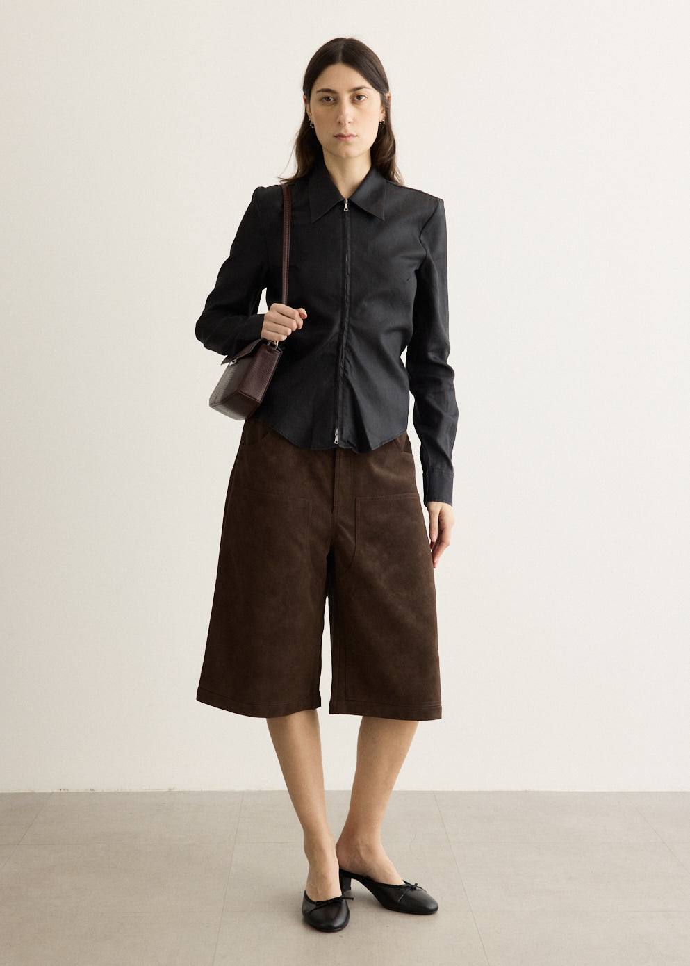 Slim Zip Shirt