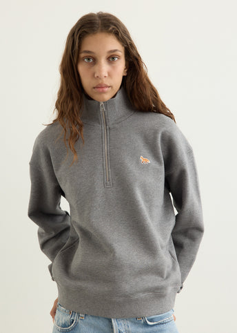 Baby Fox Half Zipped Sweatshirt