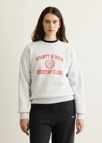 Varsity Crest Crewneck