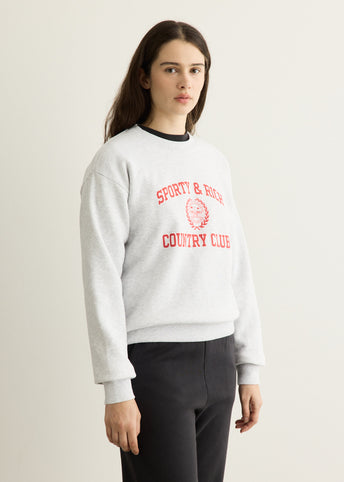 Varsity Crest Crewneck