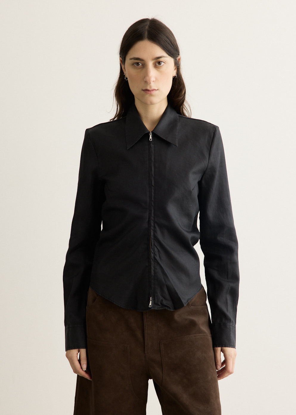 Slim Zip Shirt