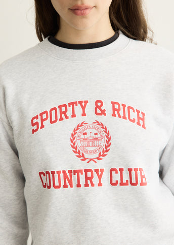 Varsity Crest Crewneck