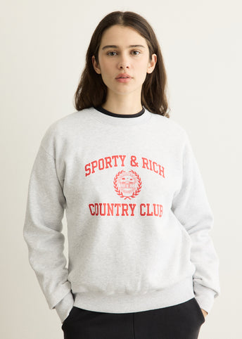 Varsity Crest Crewneck