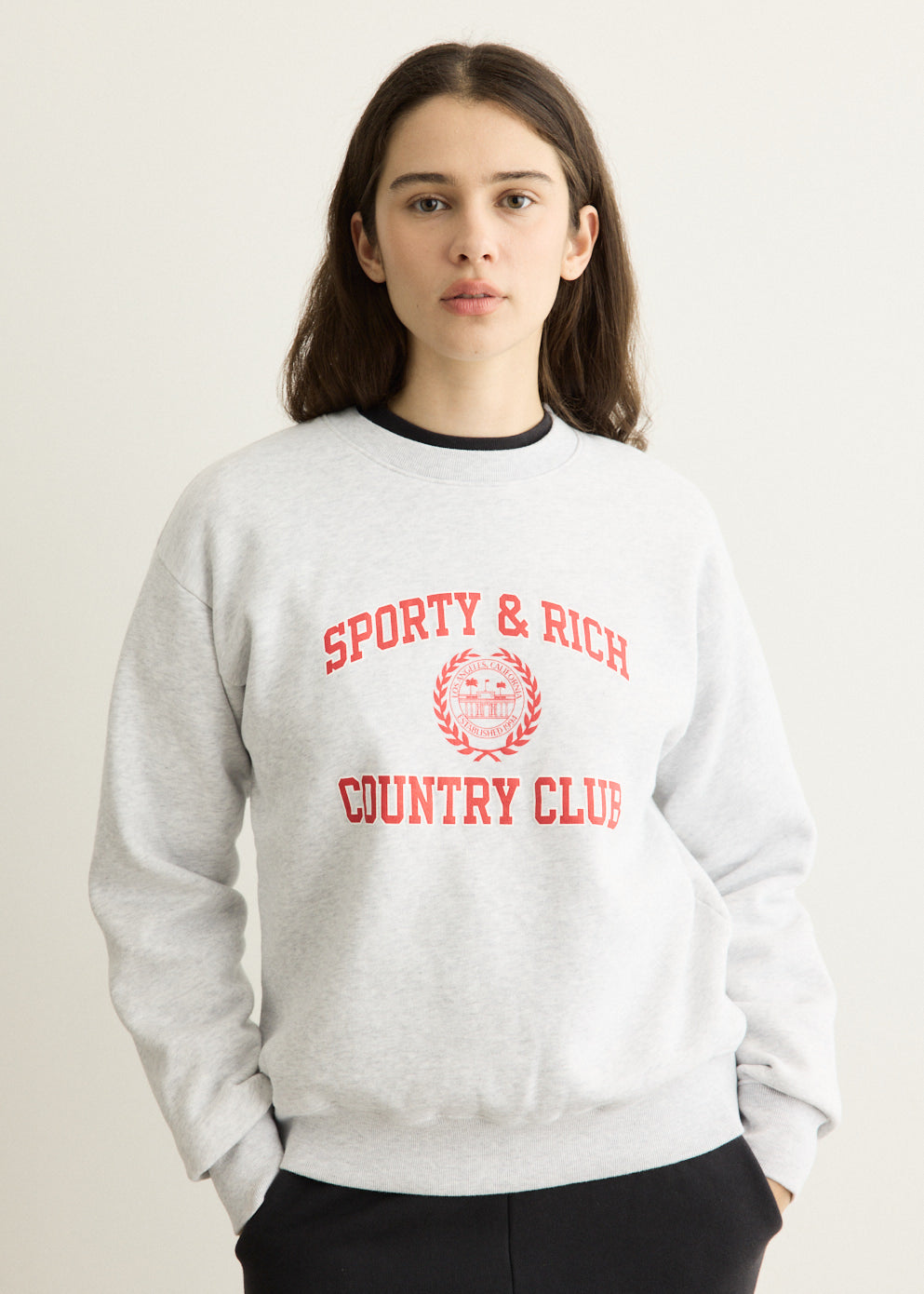 Varsity Crest Crewneck