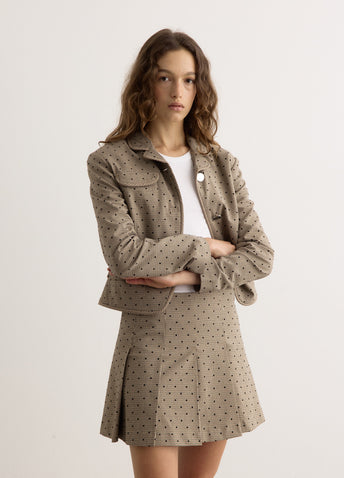 Flock Check Suiting Blazer