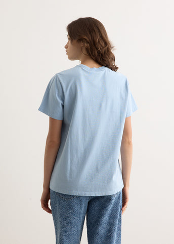 Re-Cut Basic Cotton Jersey Relaxed T-Shirt