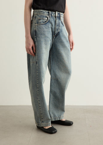Charlie High-Rise Barrel Jeans