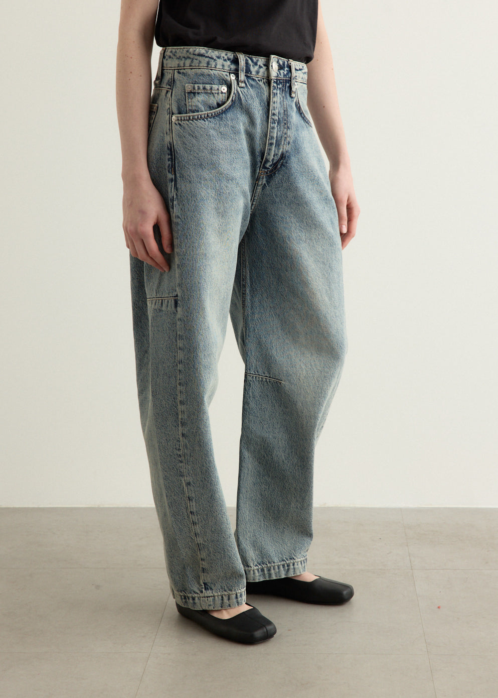 Charlie High-Rise Barrel Jeans