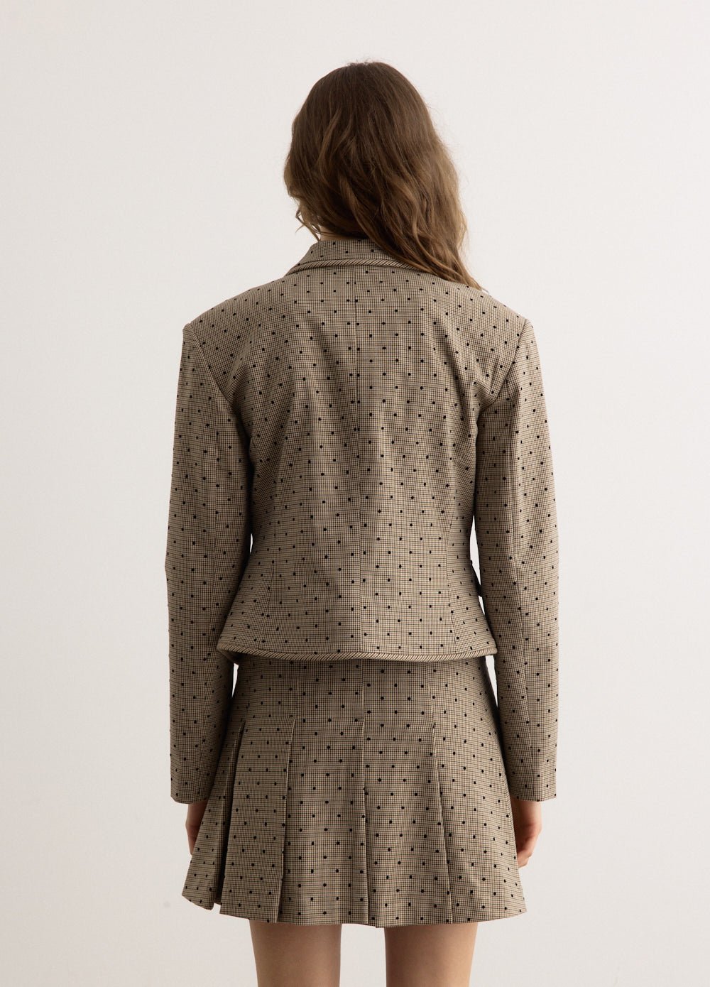 Flock Check Suiting Blazer