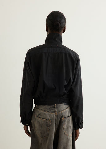 Incu Exclusive Contrast Zip-Up Short Jacket