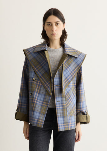 Reversible Jerry Crop Trench Coat