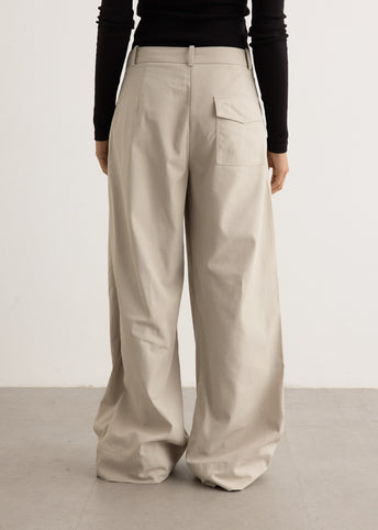 Utility Pleat Pants
