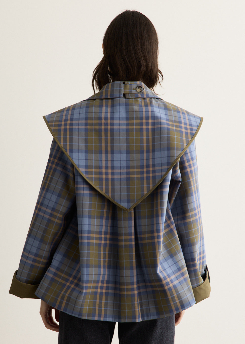 Reversible Jerry Crop Trench Coat