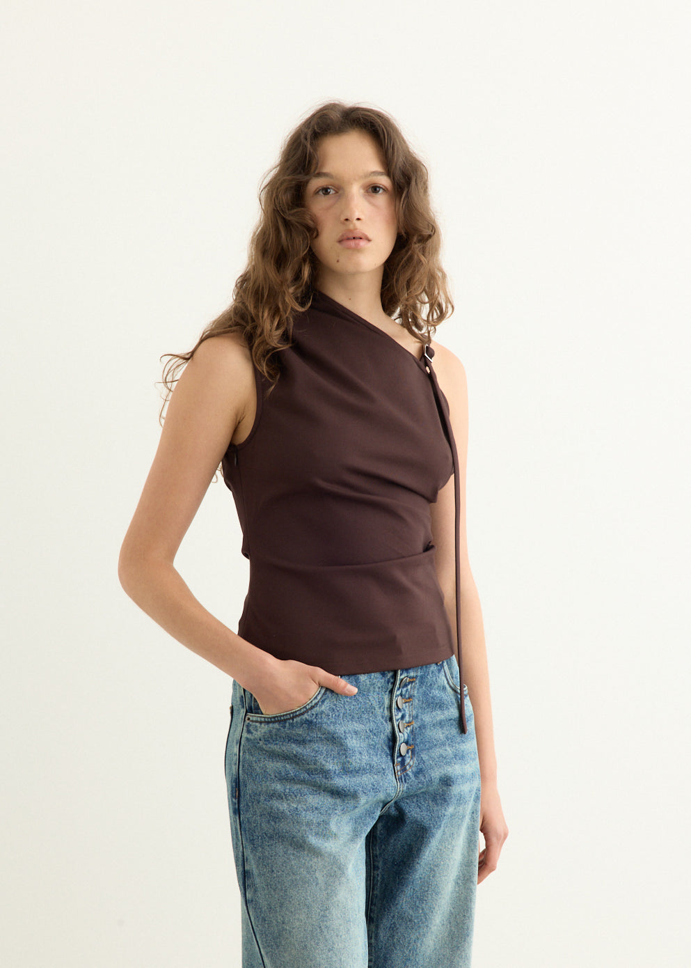 Luna Buckle Top