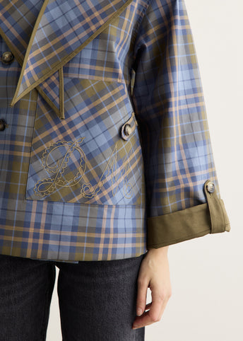 Reversible Jerry Crop Trench Coat