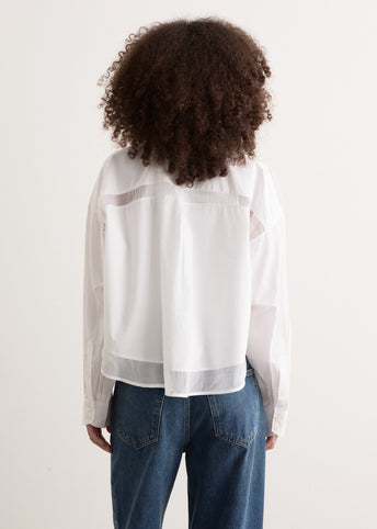Beatrice Cropped Combo Shirt