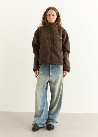 x Cecilie Bahnsen Lea 1995 Denali Fleece Jacket