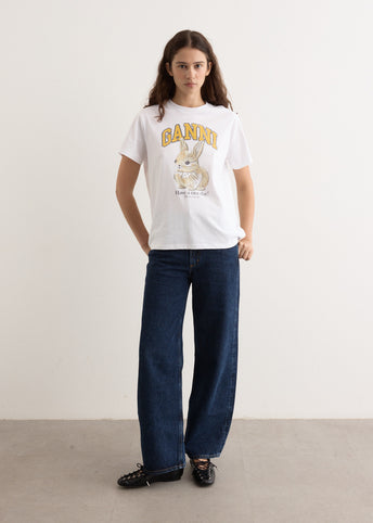 Basic Jersey Baby Bun Relaxed T-Shirt
