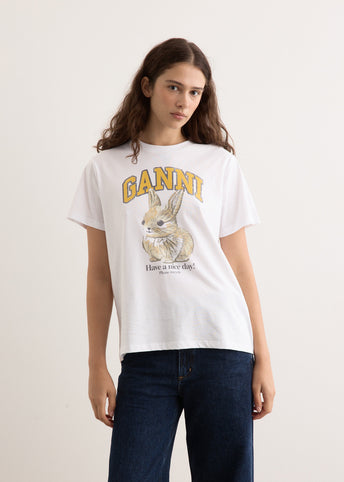 Basic Jersey Baby Bun Relaxed T-Shirt