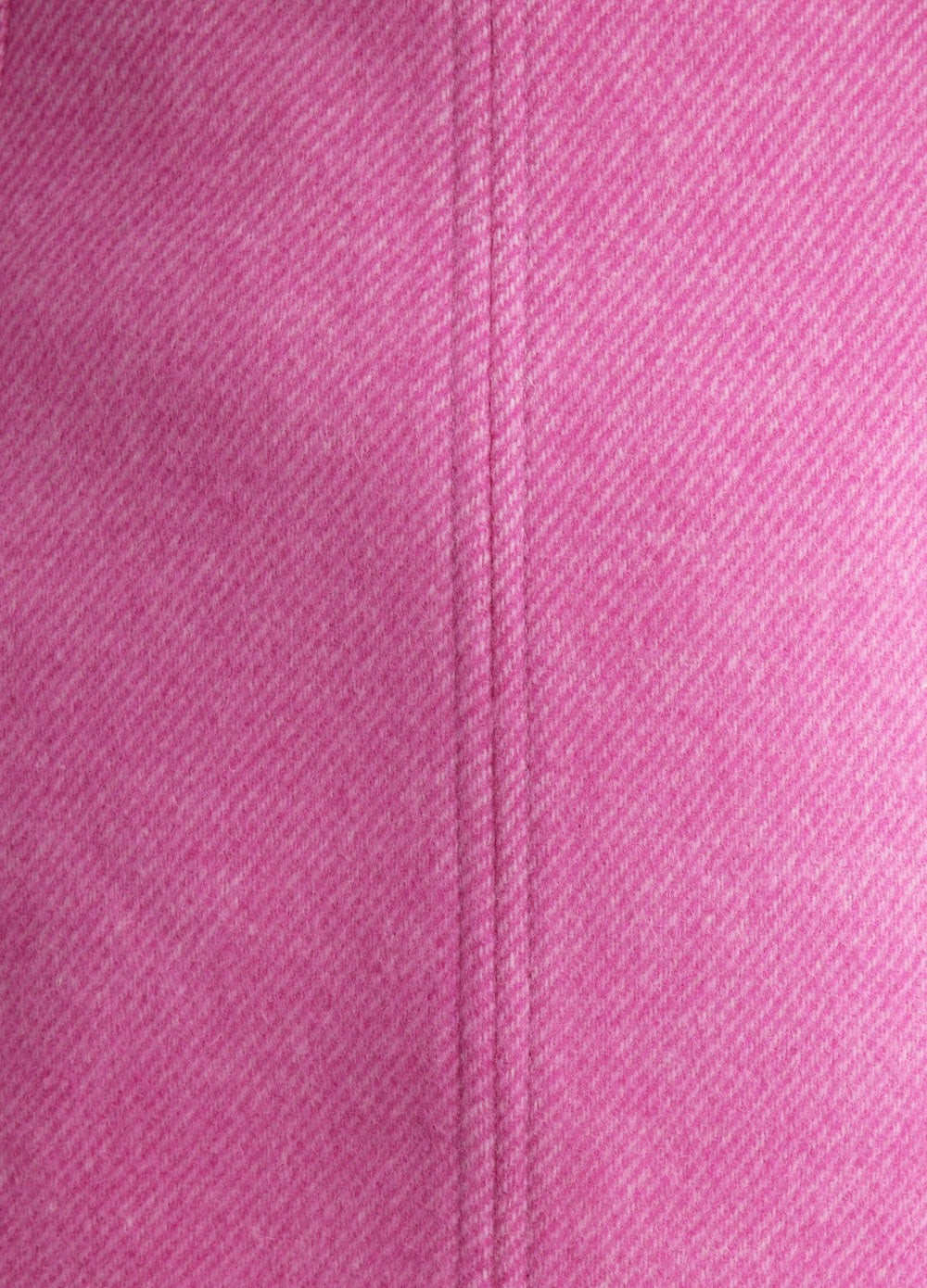 Twill Wool Suiting Mini Skirt