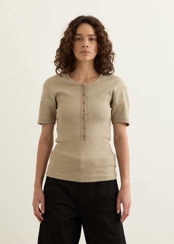 Fitted Henley Top