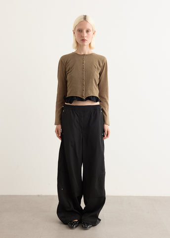 [LOW CLASSIC] /☆ 25SS Lc BANDING PANTS / BLACK Low Classic Low Rise Banding Pants – Cycle Platform