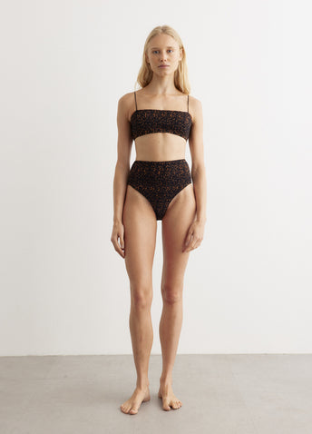 Smocked Bikini Bottoms