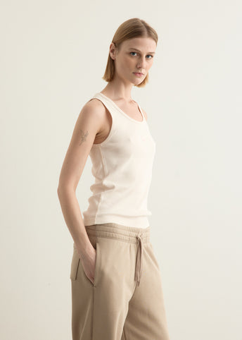 Tonal Baby Fox Ribbed Tank Top