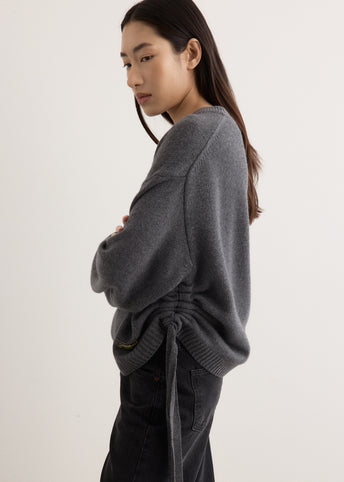 Future Wool Mix Oversized O-Neck Jumper