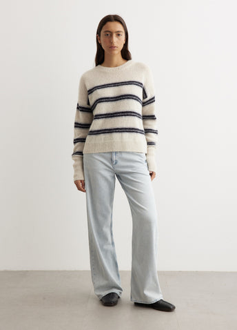 Kelly Stripe Long Sleeve Sweater
