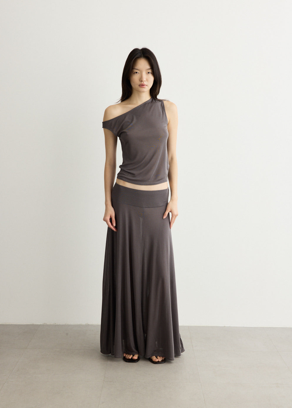 Fine Jersey Asymm Top