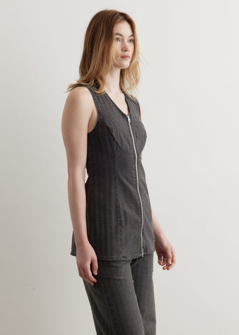 Biker Zip Vest