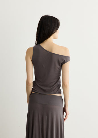 Fine Jersey Asymm Top
