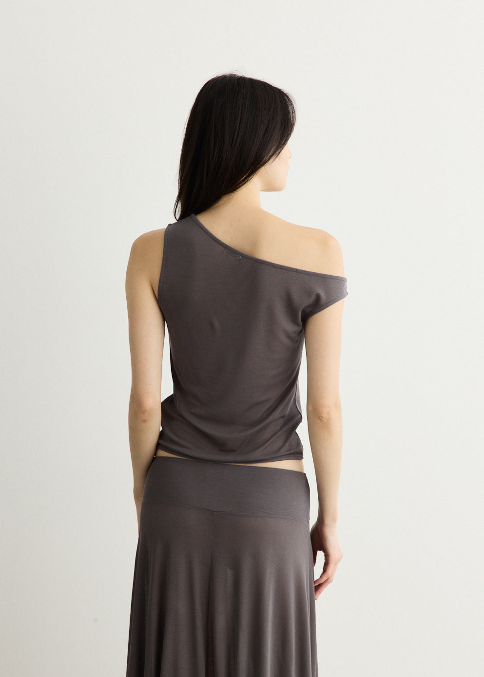 Fine Jersey Asymm Top