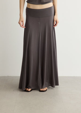 Fluid Jersey Skirt