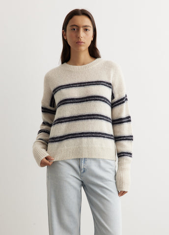 Kelly Stripe Long Sleeve Sweater