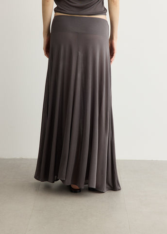 Fluid Jersey Skirt