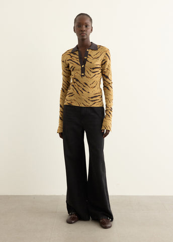 Soft Rigid Denim Baggy Jeans