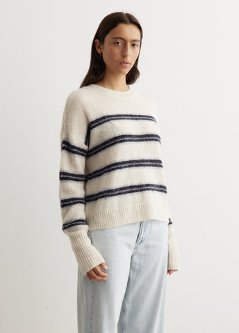 Kelly Stripe Long Sleeve Sweater